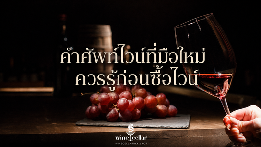 ซื้อไวน์ ,คำศัพท์ไวน์